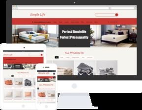 家居用品外貿公司響應式網(wǎng)站模板 高效建站解決方案